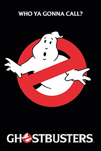 Close Up Ghostbusters Poster Logo Who ya Gonna Call? (61cm x 91,4cm) + 2 St. transparente Posterleisten mit Aufhängung