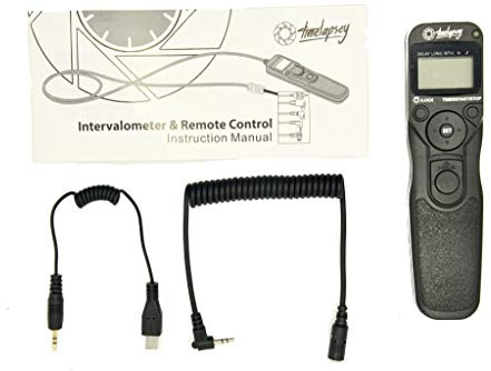 PROtastic DSLR Intervalometer/Timer Shutter Release for Time-lapse Photography + Astro Long Exposure (Includes 100% Compatible Sony VPR1 Cable)
