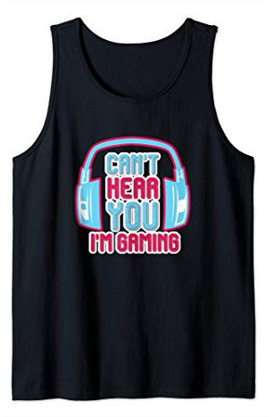 Gamer Headset - Gaming Zocken Zocker Videospiel Geschenk Tank Top