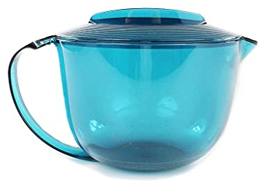 Tupperware I30 38378 Pichet microplus, théière, turquoise, 1 l, passe au micro-ondes