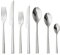 Robert Welch Blockley Bright, 7 Piece Cutlery Place Setting. Made from Stainless Steel. Dishwasher Safe.