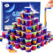 Lot de 60 Galaxy Slime, dragées pour Enfants, Non Collant, Humide, Mini Slime Doux pour garçons et Filles, Sacs Cadeaux Anti-Stress pour sensoriel, Cadeaux de Noël