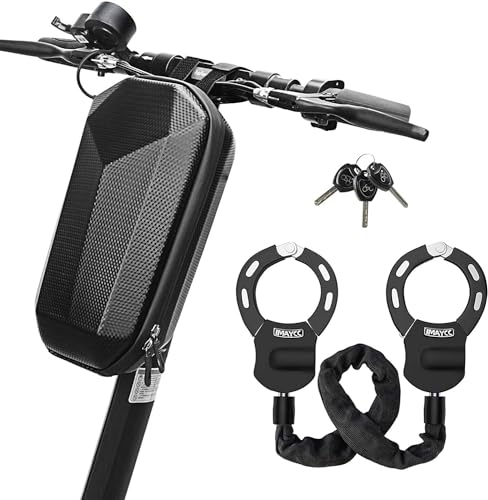 IMAYCC E Scooter Schloss,Handschellenschloss,fahrrad zubehör,schloss für e scooter,Inklusive einer tragbaren Aufhängetasche