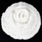 GORGECRAFT 11 Yard Ruban Blanc en Fausse Fourrure Noël Garniture de Fourrure Artificielle Guirlande Boa Boas de Plume Tissu Rouleau Marabou pour Arbre de Noël Décor Ou brochette Arcs Artisanat