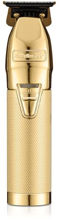 BaBylissPRO FX+ Professional Barber Cord/Cordless Facial Hair Trimmer for Men, All-Metal Beard Trimmer for Men, 4-Hour Runtime, USB-C Charging