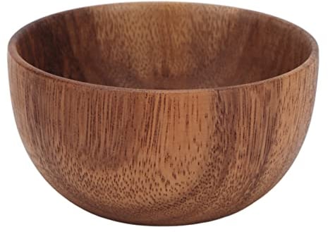 Shaving Lather Bowl, Wooden Shaving Soap Bowl, Shaving Bowl with Large Capacity Portable Foaming Wood Shave Soap Container for Men Barber Shop
