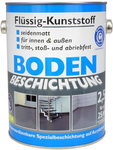Wilckens Flüssig-Kunststoff Bodenbeschichtung LF, 2,5 l, RAL 7016 Anthrazitgrau