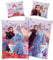 Frozen Die Eiskönigin Kinder-Bettwäsche Dreamteam 135 x 200 + 80 x 80 cm 100% Baumwolle Biber-Flanell-Qualität Disney ELSA Anna Snowman Sven Kristoff Olaf mit Reißverschluss Deutsche Größe