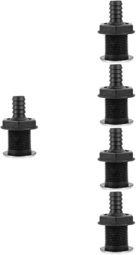 5 Pcs Outlet Kayak Drain Stopper Car Bling Accessories Ship Junction Block Caravans Draining Outlet Trucks Drain Vent Car Outfall Stainless Steel Yacht Travel Terminal Block