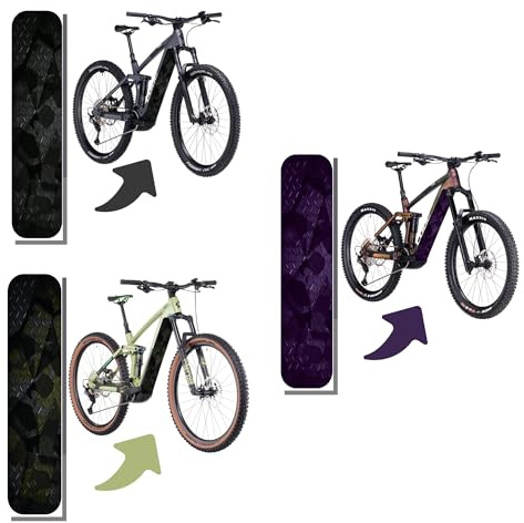 DK´s BikeDesigns Designfolie für E-Bike Akkucover für Cube Stereo | Reaction Hybrid Modelle, Rahmenschutz eBike, Fahrrad Aufkleber, Bike Sticker (Tactical Shadow)