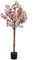 ZZZTSM 1,2 m großer Kirschbaum, künstlicher Kunstbaum, Kirschblütenzweige, künstliche Bonsai-Pflanze, Heimdekorationsornamente