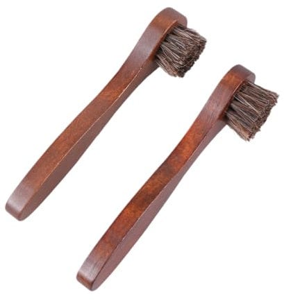 TENDYCOCO 3St Schuhputzbürste schuhputz bürste schuhputzsets schuhbürste schuhreinigungsset Pferdehaarbürste Bürste zum Reinigen Reinigungsbürste Wildlederbürste tragbare Bürste Protokoll