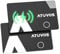 ATUVOS Air Tag Karte 2er, Wallet Tracker Card 1.6mm Wiederaufladbarer Geldbörsenfinder Kompatibel mit Apple Wo ist? APP (iOS NUR, Android Not Supported), Item Finder für Reisekoffer/Geldbeutel/Koffer