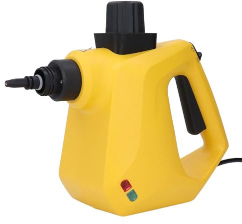 Pulitore a Vapore Pressurizzato Portatile, Vapore Ad Alta Temperatura per la Pulizia con 6 Teste, Macchina Portatile per la Pulizia a Vapore Ad Alto Calore per Piastrelle della