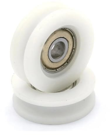 CNTUSRXT 2pcs 6x32x10mm U Groove Width 5.3mm Guide Pulley Sealed Rail Ball Bearing