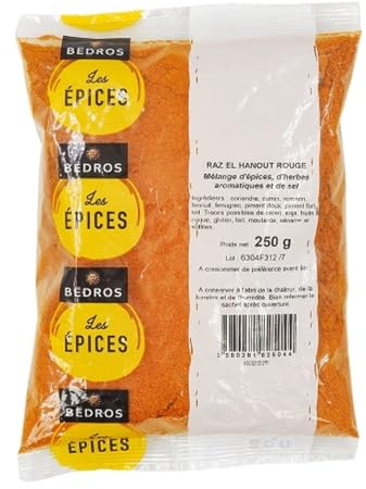 Raz el hanout rouge - Paquet 250g