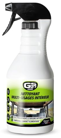 GS27 - Nettoyant Multi-Usages Intérieur pour Camping-Car, Van, Caravane et Bateau - Formule Naturelle - Compatible Contact Alimentaire - Fabriqué en France - 800ml