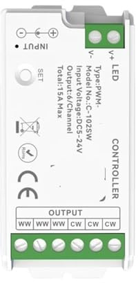LED-Controller DMX-Dimmer-Controller LED-Lichtdimmer(RGBW)
