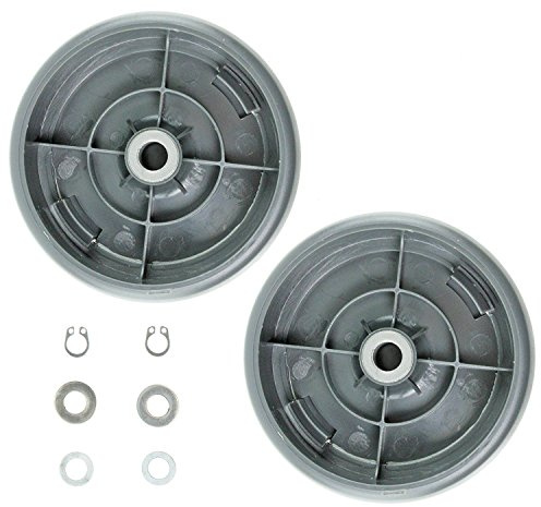 Qualtex Replacement Gtech Air Ram Wheels, 1 pair (Fits only for first air ram model )