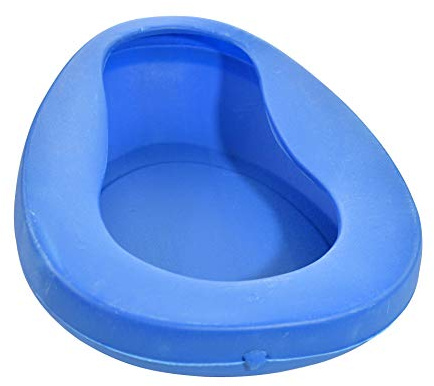 HOME-X Home Health Care Medical Supplies, Bedpan Seat Urinal for Bedbound Men and Women