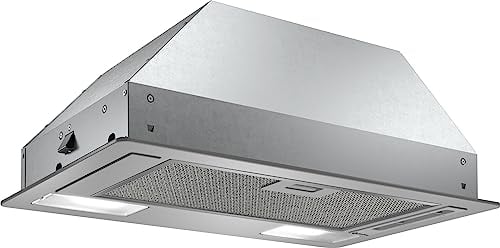 Balay - Campana extractora, Módulo de integración, 53 cm, Gris metalizado, 3BF263NX