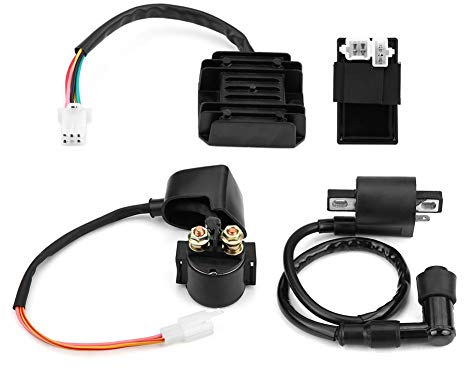 Zündspule CDI Spule Gleichrichter + CDI-Einheit + Gleichrichterregler + Magnet für Pit Quad ATV
