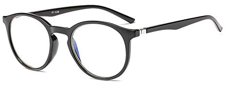 Suertree Blaulicht Brille Blaulichtfilter Lesebrille Federscharnier Computerbrille Anti Ermüdung Brille 1.0x JH252