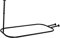 PrettyHome Duschvorhangstange, quadratisch, robust, rostfrei, oval, 148,1 x 61 cm, für freistehende Wannen, schwarz
