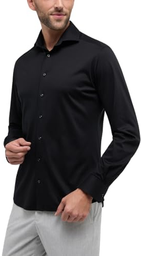 ETERNA Male Jersey Shirt unifarben MODERN FIT