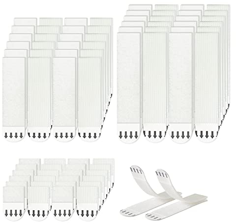 TSHAOUN 36 Paia (72 Pezzi) Strisce Appendiquadri S/M/L Strisce Adesive Resistente All'acqua Da Muro Per Quadri Cornici E Poster Senza Chiodi Strisce Di Ricambio Per Montaggio Removibili