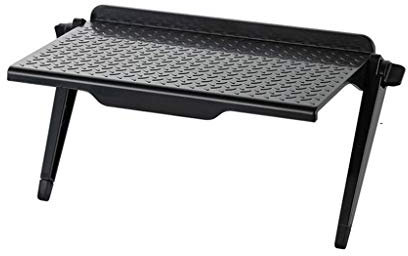 CAZARU Soporte de Escritorio Estante Plegable TV Box Enrutador Estante Decodificador Soporte Soporte Mini PC Reproductor de DVD Soporte Rack