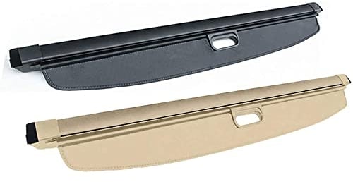 WangSiwe Auto Einziehbarer Laderaumabdeckung Kofferraum Hutablage für Mercedes Benz GLC Schutz Der PrivatsphäRe Abdeckung Cargo Cover Kofferraumabdeckung Rollo,Black Style