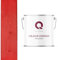 Q-Cover Holzlasur Rot 5L (ca.25m²-1 Anstrich) Satin Holzschutz Holzschutzlasur Lasur Wasserbasierte Innen Außen Lasur Abperleffekt Für Holz