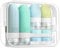 Gemice 16 Pack Travel Bottles Set, CAA Approved Leak Proof Silicone Squeezable Containers for Toiletries, Refillable Accessories 60ml 30ml for Conditioner, Shampoo, Lotion & Body Wash (BPA Free)