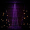 Samuel ALEXANDER 4m (13ft) Light up Christmas Pyramid Cone Tree with 1374 Multi-Action Rainbow LEDs