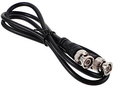 HOMSFOU 1m Cavo Con Connettori Maschio Per Prolunga Cavo Coassiale Videocamera Telecamera Di Sicurezza