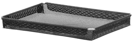 HENDI Backofenkorb, für HENDI SPEEDOVEN X90 (281260), PTFE Antihaftbeschichtung, perforiert, verstärkt, temperaturbeständig bis 260°C, Ofenkorb, Frittierkorb, 290x190x(H)30mm, Edelstahl