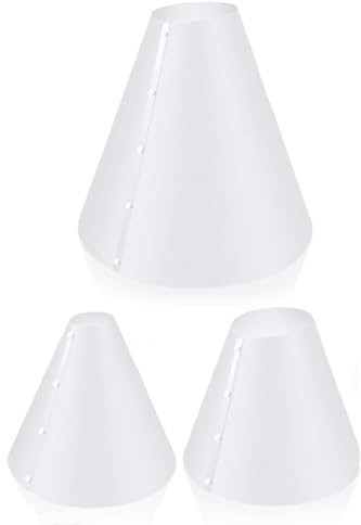 3 Pack 360° Light Cone, Photo Light Flash Diffuser(14/15/20), for Small Product, Shooting Reflective Items, Alternative To Photo Box, Photography Props
