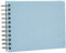 Rössler Papier 1329452151 - S.O.H.O. Wire-O Fotoalbum 195 x 145 mm, 40 offwhite Seiten, Denim, 1 Stück