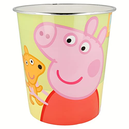 Stor8412497024186Redonda Papelera, Peppa Pig Personaje de Bin