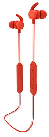 Kygo E4/1000 In-Ear Kopfhörer (wasserabweisende Bluetooth Sport-Ohrhörer mit Remote & Headset Mikrofon für iPhone iOS und Android, 6 Stunden Akkulaufzeit) Coral