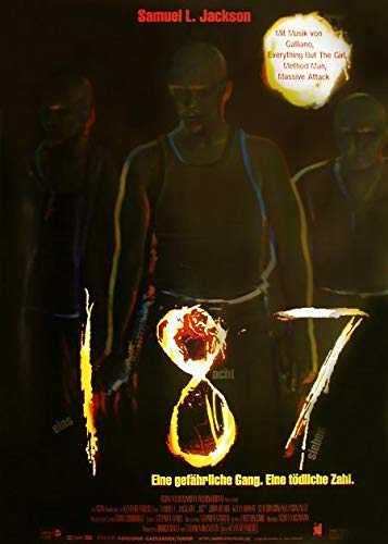 187 - Eine tödliche Zahl (1997) | original Filmplakat, Poster [Din A1, 59 x 84 cm]