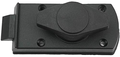 Türschloss Schloss Innenschloss Türriegel Wohnwagen Wohnmobil Caravan Boot schwarz SG