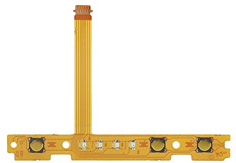 Kafuty Pièce de Rechange pour câble de Bouton SR SL pour Console de Jeu Switch, idéale pour remplacer des pièces Anciennes, brisées, rayées, décolorées ou Sales, durables et Anti-vieillissement