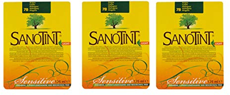 SANOTINT® sensitive light 78 Mahagoni Dunkel 125ml (3er Set)