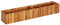 vidaXL Lit Surélevé Rectangulaire Jardinière Pot à Fleurs Bac de Plantes Pot à Plante Jardin Balcon Véranda 150x30x25 cm Bois Massif d'Acacia