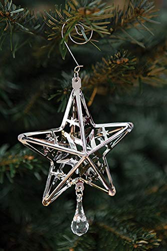Fink Hänger, Stern, Silber, 11,4x11,7cm, Hochzeits-Schmuck, Hängend, Weihnachten