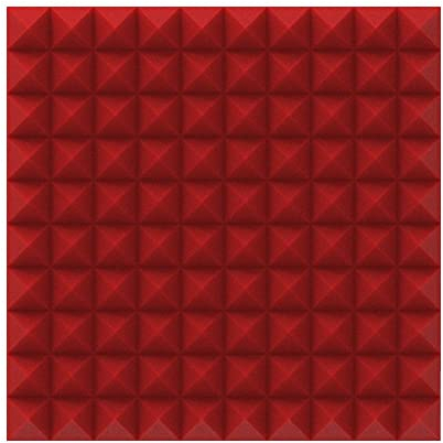 Akustikschaumstoff pyramiden 50x50x5cm Schallschutz für Podcastsfür Podcast Aufnahmestudio