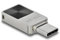 54009 - USB Stick, 256GB, Silber/vernickelt