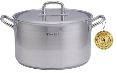 LAGUIOLE *MARMITE 36X21 INOX INOX